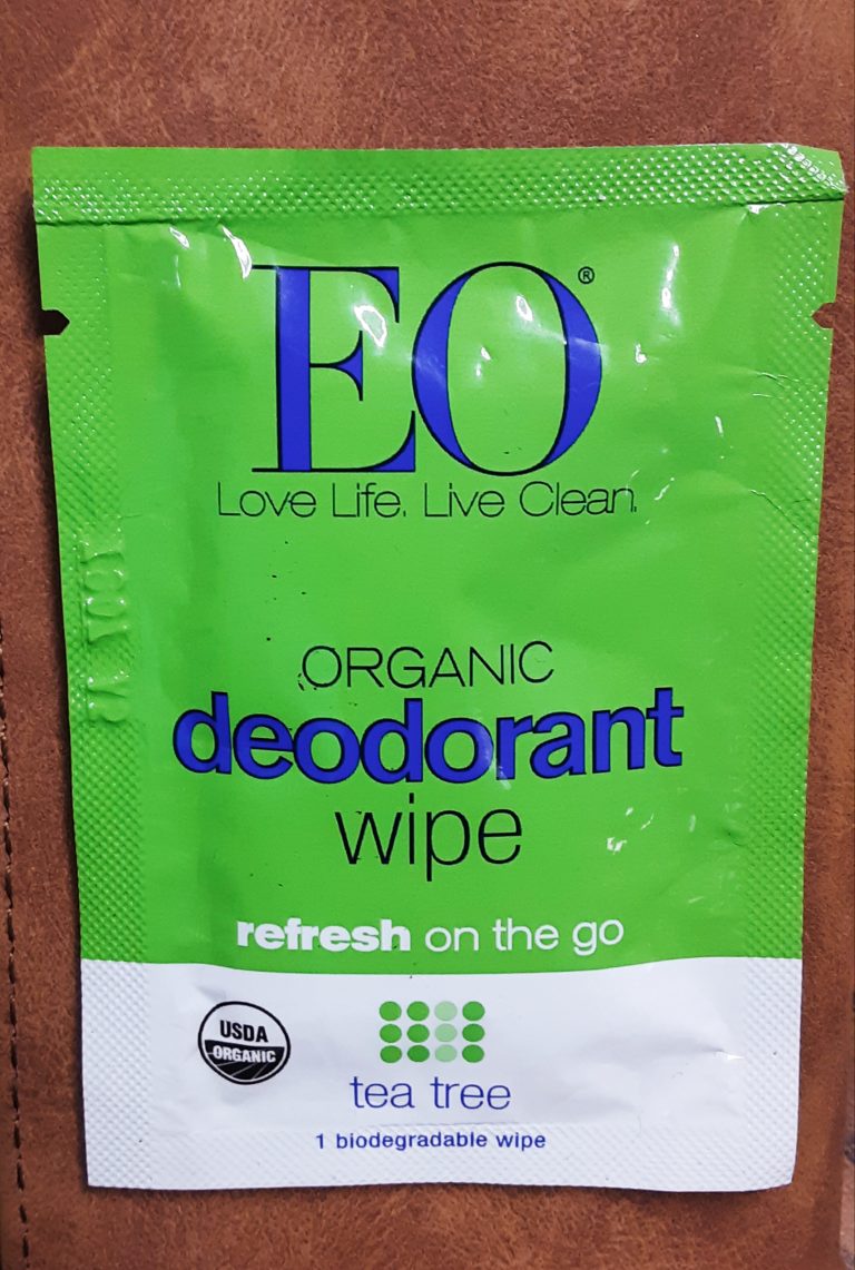 EO Organic Deodorant Wipes YouNique' EnterNatural